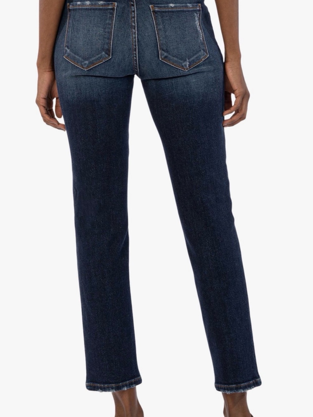 Kut from the Kloth Reese High Rise Fab Ab Ankle Straight Leg - Picture 2 of 8